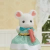 Calico Critters Town Series Marshmallow Mouse, Collectible Doll Figure With Fashion Accessories -Toy Promotion GUEST e55b0f8d ed8c 4d74 996f 7b76a2c7879b
