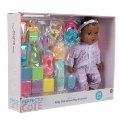 Perfectly Cute 24pc Baby Doll Deluxe Play And Care Set - Dark Brown Hair 7 Perfectly Cute 24pc Baby Doll Deluxe Play And Care Set - Dark Brown Hair -Toy Promotion GUEST e6fa9aff ea4f 4fc0 ae6b f7c44bae2f5b