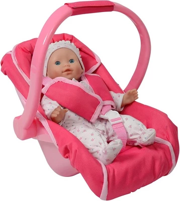 The New York Doll Collection Baby Doll Unicorn Car Seat 3 The New York Doll Collection Baby Doll Unicorn Car Seat