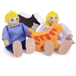 Bigjigs Toys Wooden Doll Family Set -Toy Promotion GUEST edd859a3 9d08 41d3 9aeb db0cf0fea7bf