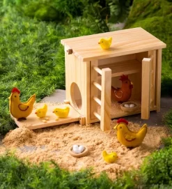 HearthSong Wooden Chicken Coop With Real Working Doors And Ramp For Imaginative Play, Measures 9_"L X 5_"W X 8"H 11 HearthSong Wooden Chicken Coop With Real Working Doors And Ramp For Imaginative Play, Measures 9_"L X 5_"W X 8"H -Toy Promotion GUEST ee5a09df 5b0b 4da2 888a 00ad7a00cedf