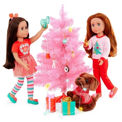 Glitter Girls Eve Doll & Christmas Tree Bundle 3 Glitter Girls Eve Doll & Christmas Tree Bundle