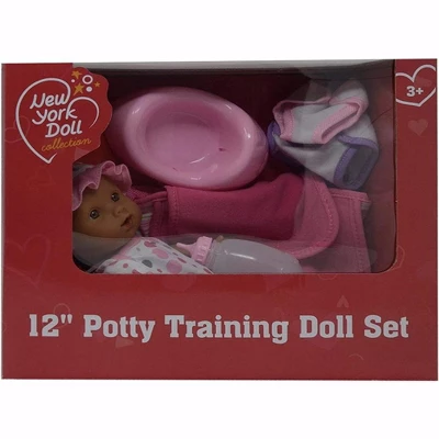 The New York Doll Collection 12 Inch Drink And Wet Potty Training Baby Doll 13 The New York Doll Collection 12 Inch Drink And Wet Potty Training Baby Doll - Image 11