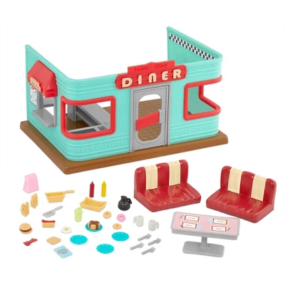 Li'l Woodzeez Li'l Nibbles Drive Thru Diner Playset 5 Li'l Woodzeez Li'l Nibbles Drive Thru Diner Playset - Image 3
