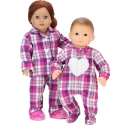 Sophia’s Flannel Pajama & Slippers Set For 18'' Dolls, Pink 7 Sophia’s Flannel Pajama & Slippers Set For 18'' Dolls, Pink -Toy Promotion GUEST f2e0a2ed 65d3 4697 854b f8cb19974542