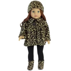 Sophia’s Doll Coat, Hat, Leggings, And Boots Set For 18" Dolls
