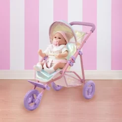 Olivia's Little World Baby Doll Jogging Stroller Buggy Iridescent Color OL-00016 16 Olivia's Little World Baby Doll Jogging Stroller Buggy Iridescent Color OL-00016 -Toy Promotion GUEST f4487c89 9cb8 4fd2 8c06 7e877143726d