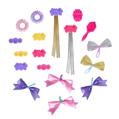 Glam-R-Ranch Raven Dream - Horse Toy With Hair Accessories 4 Glam-R-Ranch Raven Dream - Horse Toy With Hair Accessories - Image 2