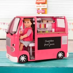 Our Generation Grill To Go Food Truck Playset With Electronics For 18" Dolls - Pink 11 Our Generation Grill To Go Food Truck Playset With Electronics For 18" Dolls - Pink -Toy Promotion GUEST f5951f39 b1de 407f b9f9 7069dd5983c8