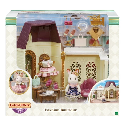 Calico Critters Fashion Boutique, Dollhouse Playset With Figure And Fashion Accessories 6 Calico Critters Fashion Boutique, Dollhouse Playset With Figure And Fashion Accessories - Image 4
