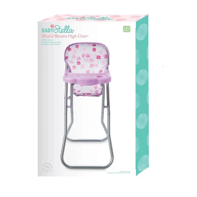 Manhattan Toy Baby Stella Blissful Blooms High Chair First Baby Doll Play Set For 15" Dolls 5 Manhattan Toy Baby Stella Blissful Blooms High Chair First Baby Doll Play Set For 15" Dolls - Image 3