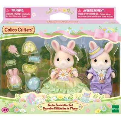 Calico Critters Easter Celebration Set, Limited Edition Dollhouse Playset With 2 Collectible Figures And Accessories 5 Calico Critters Easter Celebration Set, Limited Edition Dollhouse Playset With 2 Collectible Figures And Accessories - Image 3