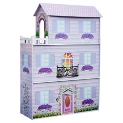 Teamson Kids Fancy Mansion Doll House With 13pcs Furniture -Toy Promotion GUEST fdee94c3 477c 48c2 a6ca 9a6199d562c7