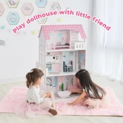 Teamson Kids 'Wonderland' Children's 2 In 1 Doll House & Play Kitchen TD-12515P 14 Teamson Kids 'Wonderland' Children's 2 In 1 Doll House & Play Kitchen TD-12515P -Toy Promotion GUEST fe3a37f1 2d00 4e57 a0dc f4bb8c22d866