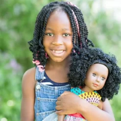 Ikuzi Dolls Multi Colored Dress Doll With Black Hair 18" Fashion Doll -Toy Promotion GUEST fe82c15d 6658 4ecd a889 845d4ce56e68